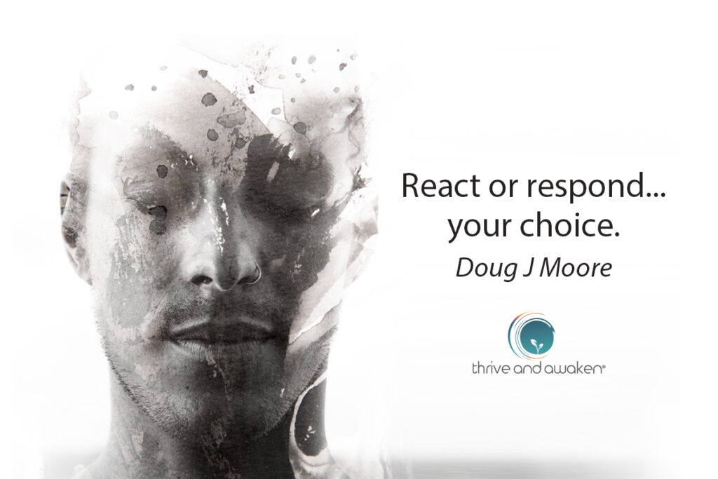 React or respond..your choice