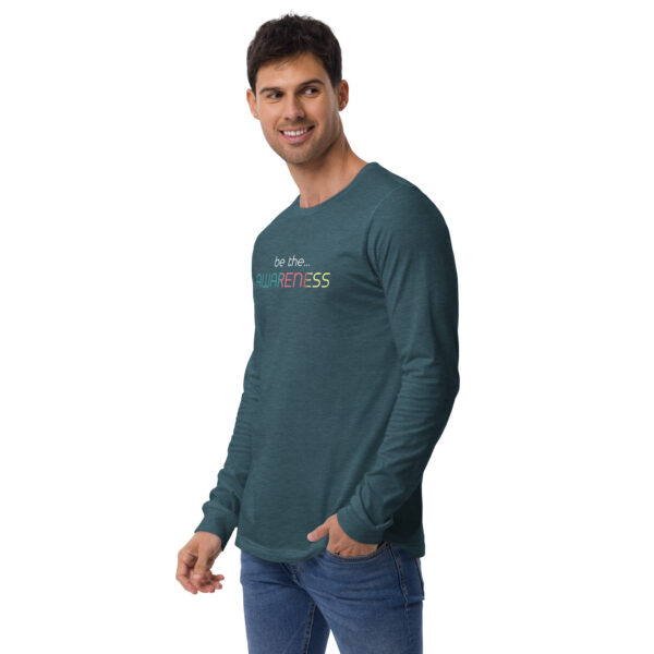 Be the Awareness: Unisex long sleeve tee - Image 4