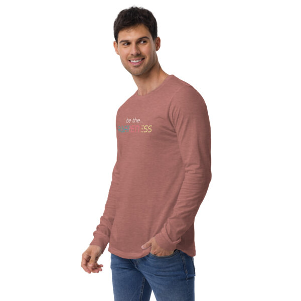 Be the Awareness: Unisex long sleeve tee - Image 6