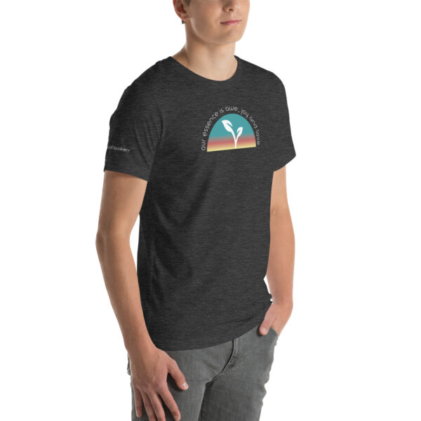 Our Essence is Joy, Awe, & Love: Unisex short sleeve t-shirt - Image 6