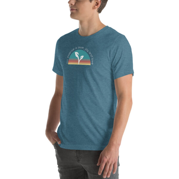 Our Essence is Joy, Awe, & Love: Unisex short sleeve t-shirt - Image 9