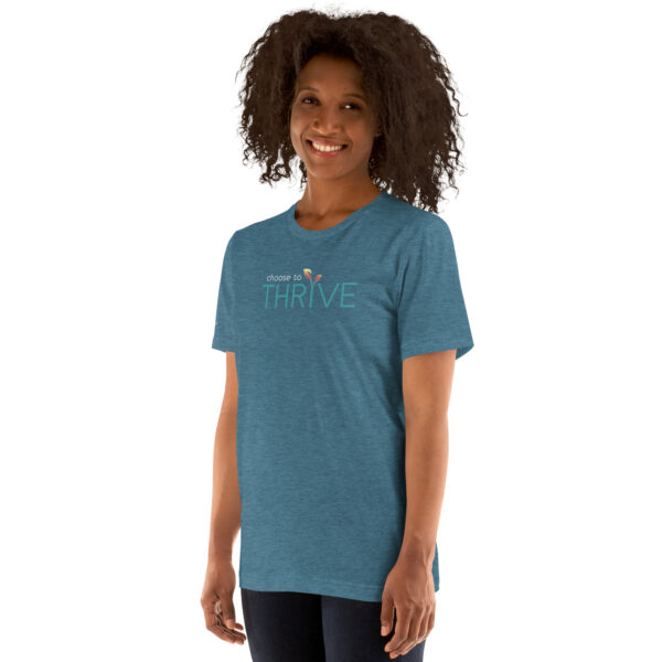 Choose to Thrive: Unisex short sleeve t-shirt - Image 11
