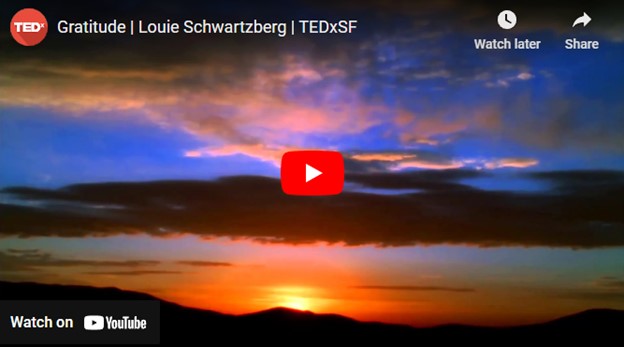 Sunset for Ted talk with Louie Schwartzberg